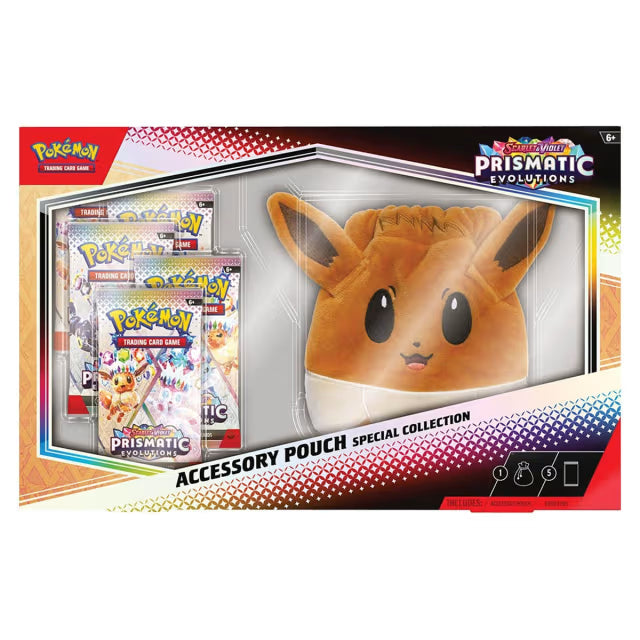 POKEMON TCG: SCARLET & VIOLET - PRISMATIC EVOLUTIONS ACCESSORY POUCH SPECIAL COLELCTION