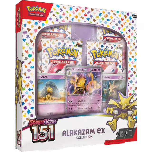 POKEMON TCG: SCARLET & VIOLET - 151 ALAKAZAM EX COLLECTION