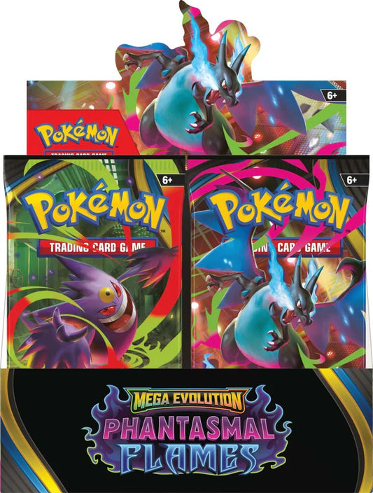 POKÉMON TCG: MEGA EVOLUTION - PHANTASMAL FLAMES BOOSTER BOX