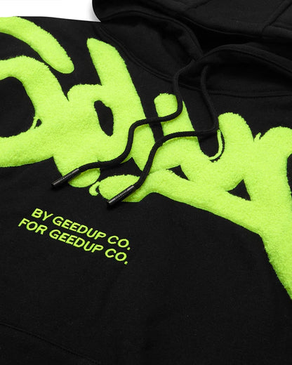 GEEDUP HANDSTYLE HOODIE HYPER YELLOW