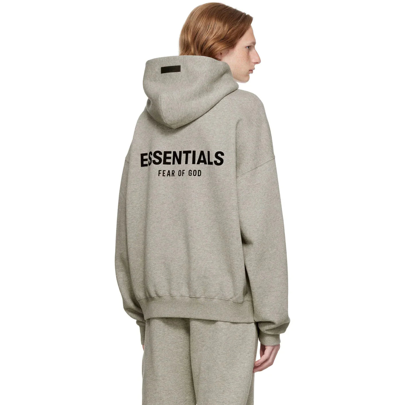 FEAR OF GOD ESSENTIALS RELAXED HOODIE (SS22) DARK OATMEAL