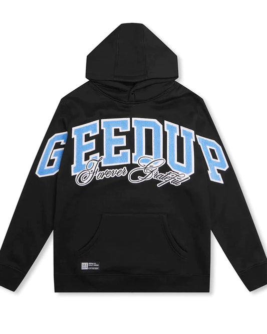 GEEDUP BLUEBOY HOODIE BLACK