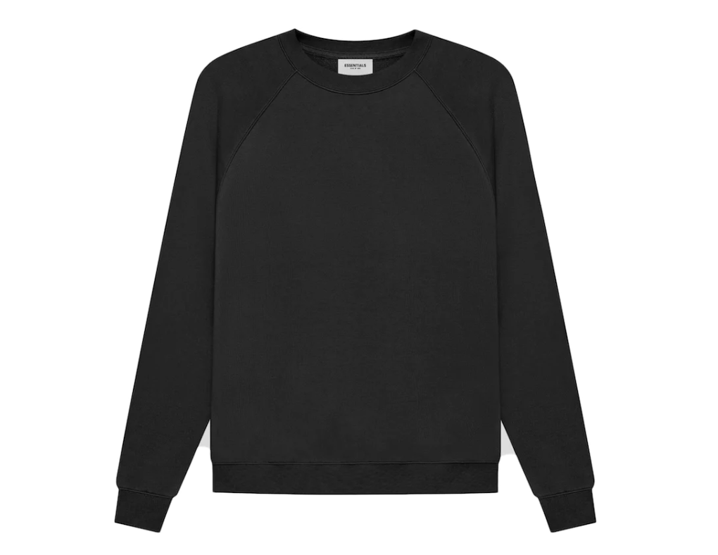 FEAR OF GOD ESSENTIALS CREW NECK BLACK