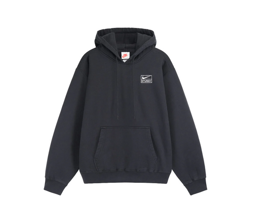 NIKE x STUSSY HOODIE BLACK