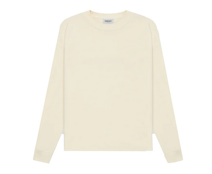 FEAR OF GOD ESSENTIALS LONG SLEEVE T-SHIRT BUTTERCREAM