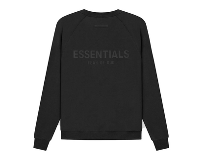 FEAR OF GOD ESSENTIALS CREW NECK BLACK