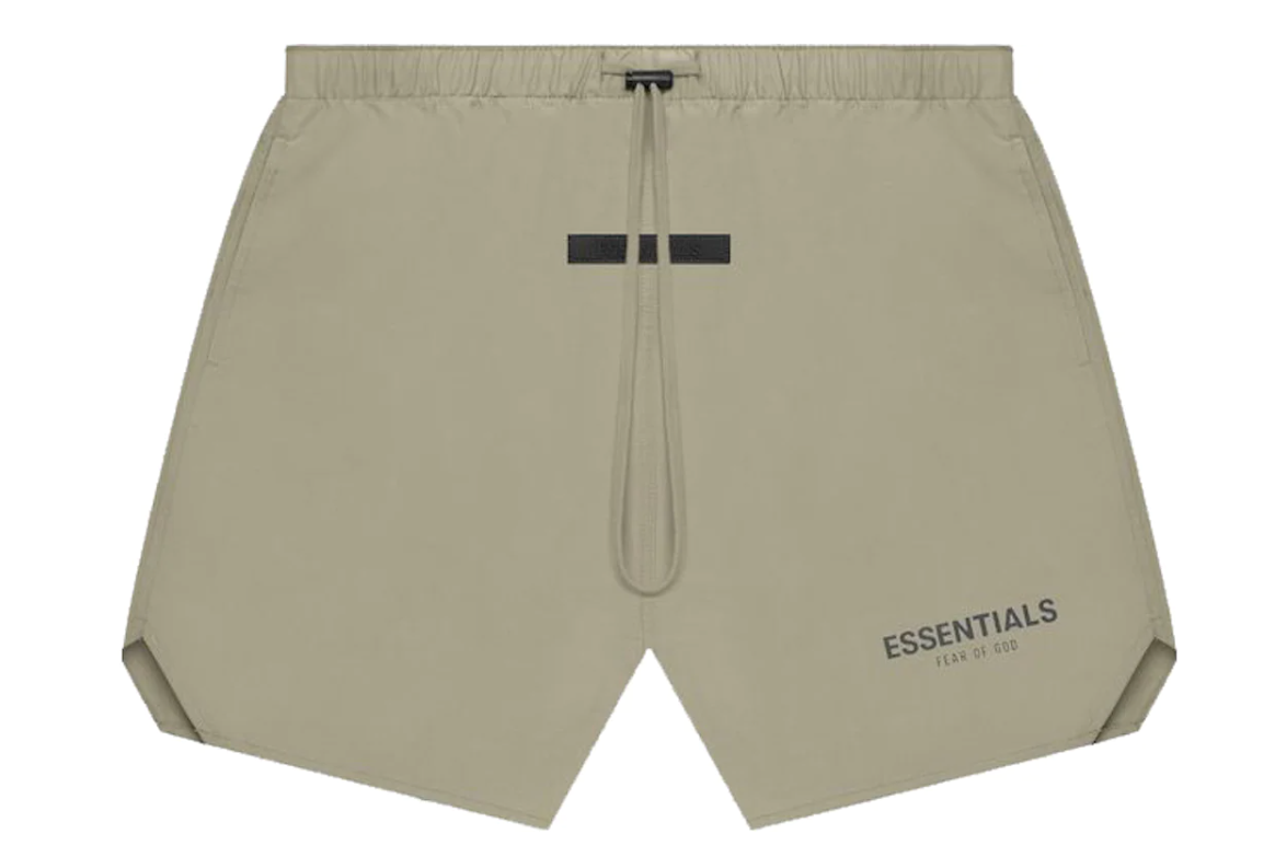 FEAR OF GOD ESSENTIALS VOLLY SHORT PISTACHIO