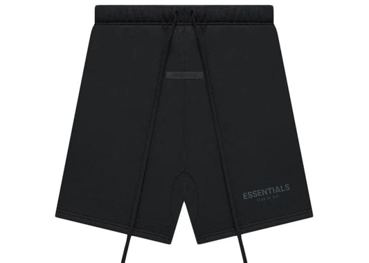 FEAR OF GOD ESSENTIALS SWEAT SHORTS BLACK