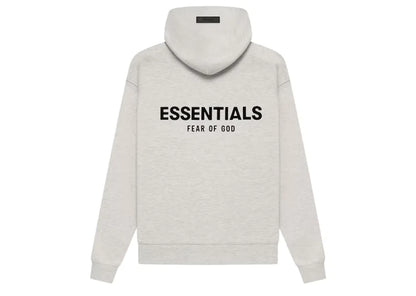 FEAR OF GOD ESSENTIALS RELAXED HOODIE (SS22) LIGHT OATMEAL