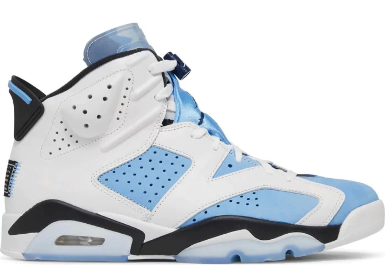 JORDAN 6 UNC WHITE