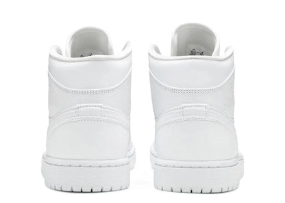 JORDAN 1 MID TRIPLE WHITE 2.0 (2020)