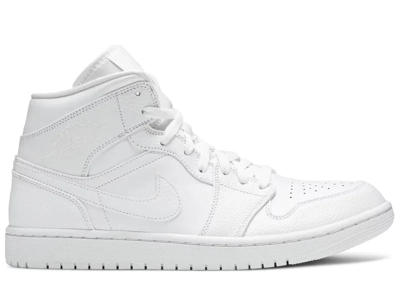 JORDAN 1 MID TRIPLE WHITE 2.0 (2020)