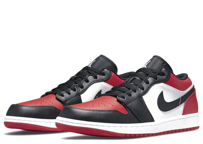 JORDAN 1 LOW BRED TOE