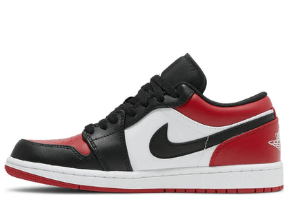 JORDAN 1 LOW BRED TOE