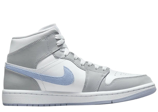 JORDAN 1 MID WOLF GREY ALUMINUM (W)