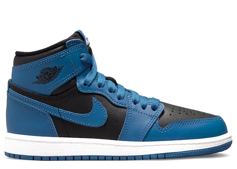 JORDAN 1 RETRO HIGH OG DARK MARINA BLUE (GS)