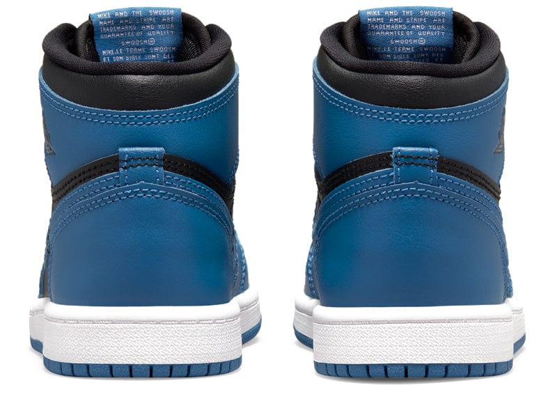 JORDAN 1 RETRO HIGH OG DARK MARINA BLUE (GS)