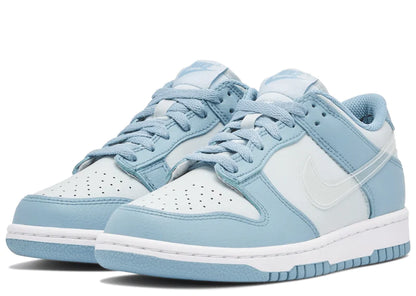 NIKE DUNK LOW CLEAR BLUE SWOOSH (GS)